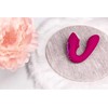 Vive By Shots Rožinė VIVE Yuki Dual Motor Intimate Massager with Beads Rožinė Silicone