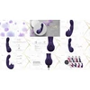 Vive By Shots VIVE Yumi Triple Motor Intimate Device with Flickering Tongue - Violetinė