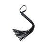 Xplay By Allure Sportsheets Padded Whip with Quilted Handle - Juodas, Ergonomic Grip