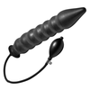 Xr Brands Master Series Accordion Inflatable Plug XL - Adjustable Size Juodas