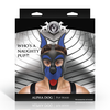 Xr Brands Mėlyna Alpha Dog Mėlyna Adjustable Pup Hood Vegan Leather Unisex Headgear