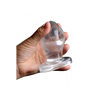XR Brands Master Series Anchored Clear Expanding Plug 3.75"