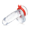 XR Brands Beast Mode Silicone Ring Raudona - Flexible Anatomical Design