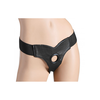 Xr Brands Blush Bella Adjustable Velvet Strap-On Harness with Padded Support Panel