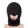 XR Brands Spandex Face Mask Open Mouth Lightweight Juodas Hood