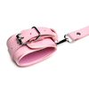 Xr Brands Rožinė nsnovelties Bondage Harness M/L Rožinė - Adjustable Faux Leather with Bows