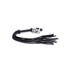 Xr Brands Master Series Braided Flogger PU Leather Juodas 34in Long Handle