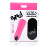 Xr Brands Bang! Bullet Compact Remote-Controlled Wireless Vibrating Device Juodas