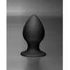 XR Brands Tom of Finland Silicone Plug with Suction Base Juodas Medium