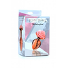 Rožinė XR Brands Rose Gold Aliuminio Plug Small Rožinė Flower Top