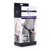 Xr Brands Charmed Silicone Intimate Set with Adjustable Harness 19cm Juodas