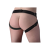 Xr Brands Charmed Silicone Intimate Set with Adjustable Harness 19cm Juodas