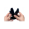XR Brands Master Series Claw Expanding Anal Dilator - Flexible Plug, Juodas