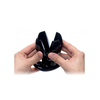 XR Brands Master Series Claw Expanding Anal Dilator - Flexible Plug, Juodas