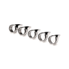 XR Brands Clawed Sensation Rings Set Stainless Steel 5 pcs Adjustable