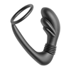 Xr Brands Cobra Silicone Dual-Action Prostate System with Cockring, Juodas