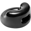 XR Brands Master Series Dual Compartment Intimate Support Ring Juodas