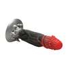 XR Brands Count Cockula Silicone Model Raudona/Juodas 9in Suction Base