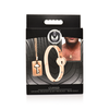Xr Brands Cuffed Rose Gold Locking Bracelet &amp; Key Pendant Necklace Set