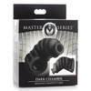 Xr Brands Dark Chamber Silicone Chastity Cage Flexible Anatomical Juodas