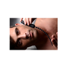 XR Brands Dark Rod Juodas Vibrating Beaded Silicone Urethral Device 24cm