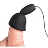 XR Brands Deluxe Silicone Head Stimulator 10-Mode Juodas