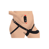 Xr Brands Double Diva Intimate System with Adjustable Harness &amp; Remote Control, Juodas