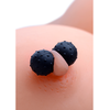 XR Brands Dragon's Orbs Silicone Magnetic Sphere Set, Juodas, 2pcs