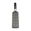 Xr Brands E-Stim Spiked Paddle Juodas - Electro Conductive Impact Tool, PU Leather
