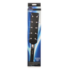 Xr Brands E-Stim Spiked Paddle Juodas - Electro Conductive Impact Tool, PU Leather
