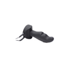 Xr Brands Zeus Electro Zinger Ribbed Silicone E-Stim Plug - Conductive, Medium