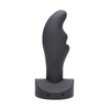 Xr Brands Zeus Electro Zinger Ribbed Silicone E-Stim Plug - Conductive, Medium