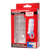 XR Brands Master Series Clear Enhancement Sleeve TPR 11.4cm
