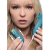 Xr Brands Entwined Dual Action Egg &amp; Licking Stimulator - Silicone, USB Rechargeable