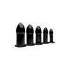 XR Brands Expansion Metal Dilator Set with Hollow Core, Sidabrinis