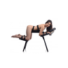 XR Brands Obedience Adjustable Steel Intimate Furniture Bench Juodas