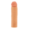 Xr Brands Fat Jack Intimate Sleeve Extension Flesh Tone TPR 22cm x 5.7cm