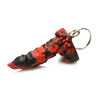 Xr Brands Creature Cocks Fire Demon Silicone Keychain Raudona-Juodas 2.8in