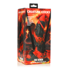 XR Brands Fire Demon Silicone Fantasy Model Raudona/Juodas Large
