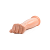 Xr Brands Fisto Clenched Hand Model - Anatomical Intimate Machine, XL Size, Juodas