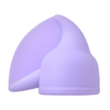Xr Brands Wand Essentials Flutter Tip Silicone Wand Attachment Violetinė 3.5in