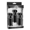 Xr Brands Fusion Triple Suction Cups Juodas Set - Adjustable Intimate System