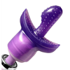 XR Brands G Tip Wand Massager Attachment Violetinė TPE 6in