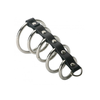 XR Brands Gates of Hell Model - Five-Ring Stainless Steel System