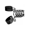 XR Brands Gates of Hell Adjustable Chastity System with Leather Straps