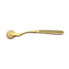 Xr Brands Gold Sensation Wartenberg Wheel Stainless Steel Golden 18cm