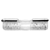 XR Brands Head-To-Head Dual Vibrating Intimate System Transparent