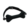 XR Brands Hound Adjustable Silicone Dog Bone Gag Raudona Strap
