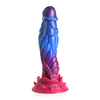 XR Brands Intruder Silicone Intimate Device Violetinė Fantasy Edition