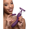 XR Brands Lickgasm 8-Mode Intimate Licking &amp; Suction Device Violetinė